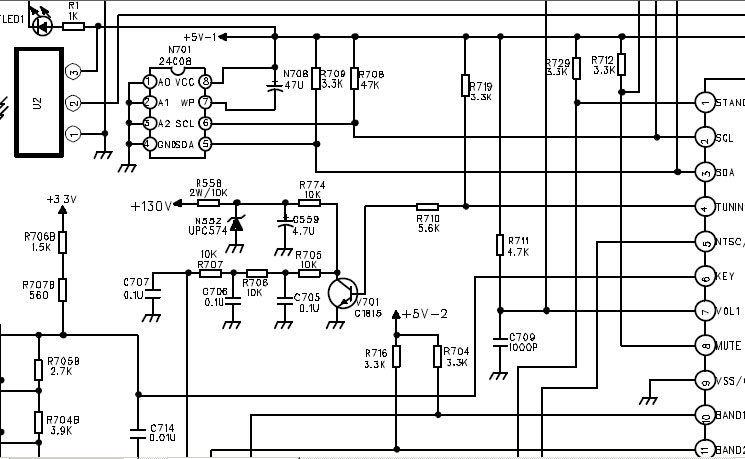 Схема ts lcd 1505