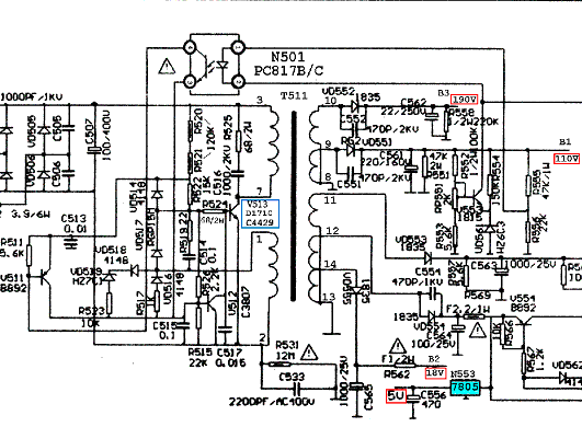 Схема akira ct 14sk9r